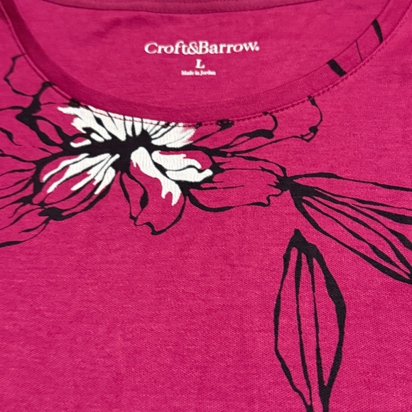 🔥𝗡𝗘𝗪-𝗖𝗥𝗢𝗙𝗧 & 𝗕𝗔𝗥𝗥𝗢𝗪 𝗠𝗔𝗚𝗘𝗡𝗧𝗔 𝗙𝗟𝗢𝗥𝗔𝗟 𝗧𝗘𝗘 𝗦𝗛𝗜𝗥𝗧 - Picture 2 of 6